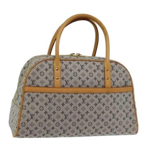 Louis Vuitton Vintage Pre-owned Canvas handvskor Blue, Dam