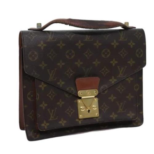 Louis Vuitton Vintage Pre-owned Canvas louis-vuitton-vskor Brown, Dam