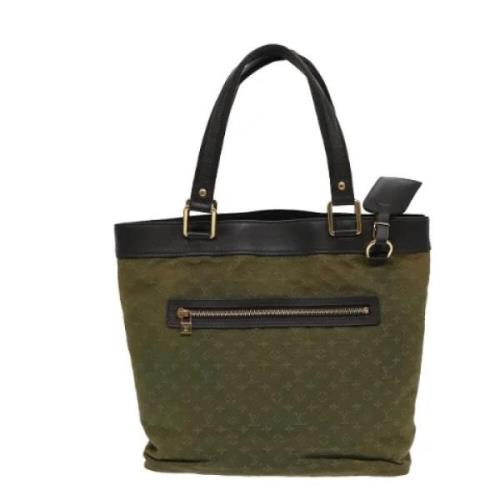 Louis Vuitton Vintage Pre-owned Canvas louis-vuitton-vskor Green, Dam