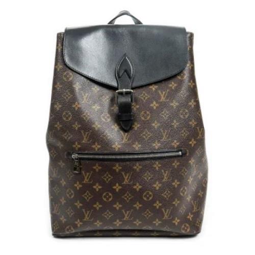 Louis Vuitton Vintage Pre-owned Canvas ryggsckar Brown, Dam