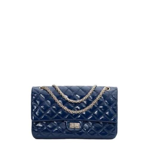 Chanel Vintage Pre-owned Laeder chanel-vskor Blue, Dam