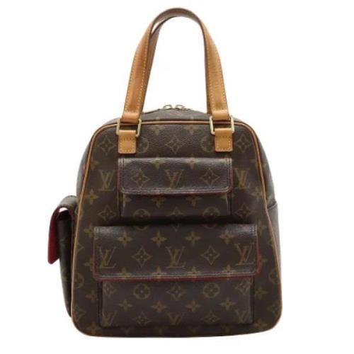 Louis Vuitton Vintage Pre-owned Canvas louis-vuitton-vskor Brown, Dam