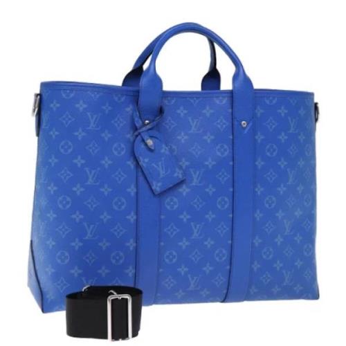 Louis Vuitton Vintage Pre-owned Laeder louis-vuitton-vskor Blue, Dam