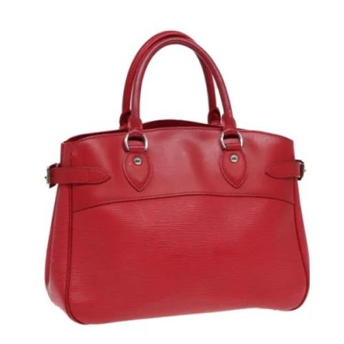 Louis Vuitton Vintage Pre-owned Laeder handvskor Red, Dam