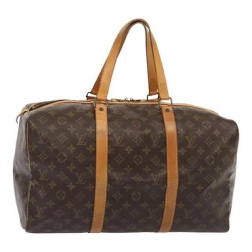 Louis Vuitton Vintage Pre-owned Canvas handvskor Brown, Dam