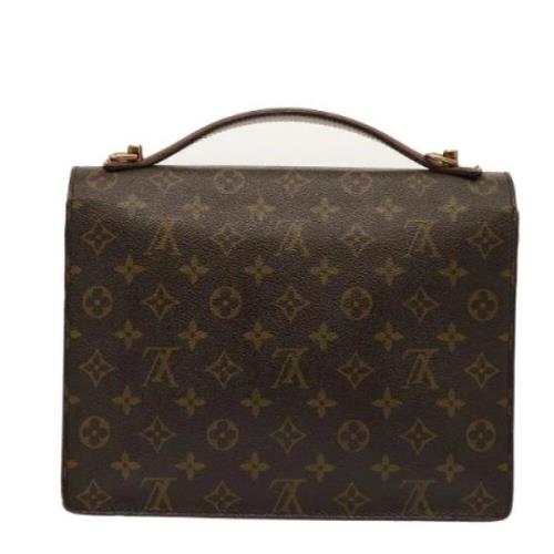 Louis Vuitton Vintage Pre-owned Canvas louis-vuitton-vskor Brown, Dam