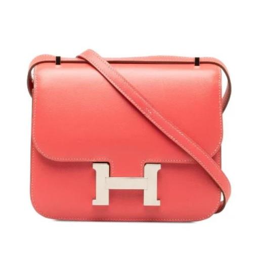 Hermès Vintage Pre-owned Laeder crossbodyvskor Pink, Dam