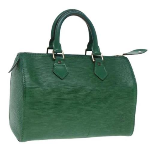 Louis Vuitton Vintage Pre-owned Laeder handvskor Green, Dam