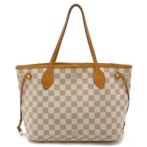 Louis Vuitton Vintage Pre-owned Canvas louis-vuitton-vskor Beige, Dam