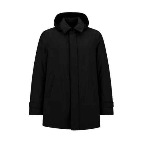 Herno Laminar GoreTex Carcoat i Svart Black, Herr