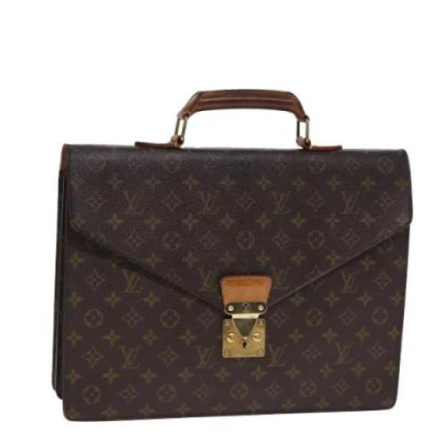 Louis Vuitton Vintage Pre-owned Canvas louis-vuitton-vskor Brown, Dam