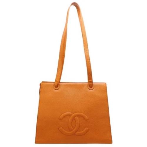 Chanel Vintage Pre-owned Laeder chanel-vskor Brown, Dam