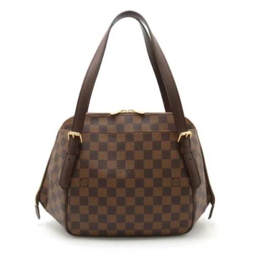 Louis Vuitton Vintage Pre-owned Canvas louis-vuitton-vskor Brown, Dam