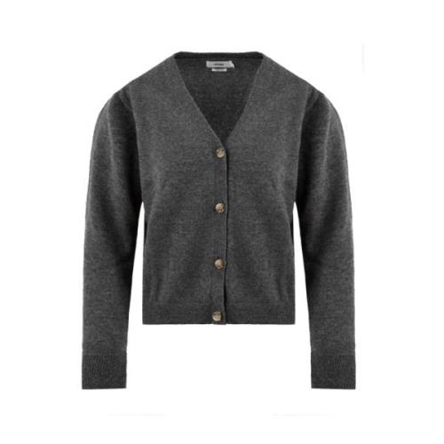 Notshy Stiliga Cardigan Sweaters i Grå Gray, Dam