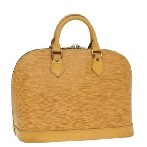 Louis Vuitton Vintage Pre-owned Laeder louis-vuitton-vskor Yellow, Dam