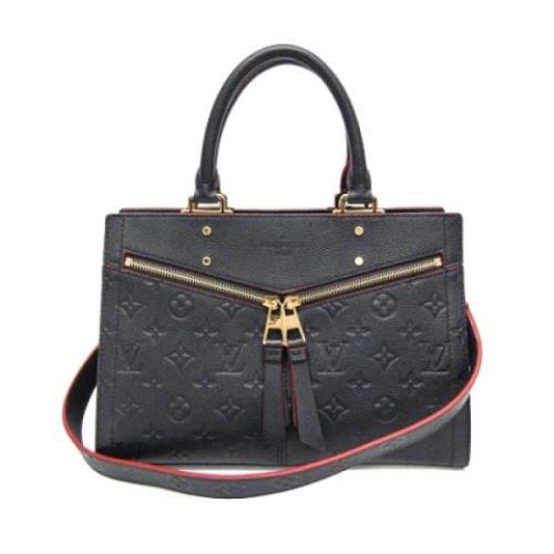 Louis Vuitton Vintage Pre-owned Tyg louis-vuitton-vskor Black, Dam