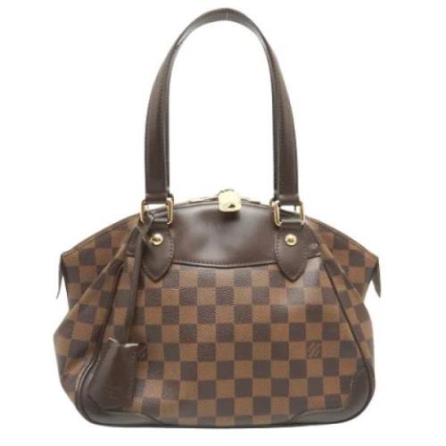 Louis Vuitton Vintage Pre-owned Canvas louis-vuitton-vskor Brown, Dam