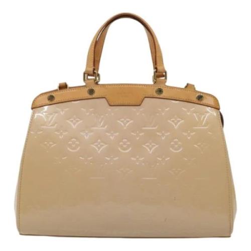 Louis Vuitton Vintage Pre-owned Laeder louis-vuitton-vskor Beige, Dam