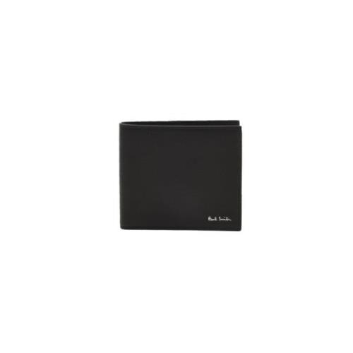 PS By Paul Smith Svart Plånbok Modell M1A-4832-Nmistr Black, Herr