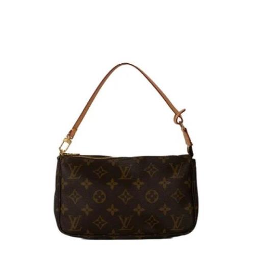 Louis Vuitton Vintage Pre-owned Canvas louis-vuitton-vskor Brown, Dam