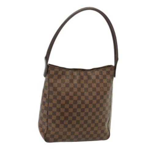 Louis Vuitton Vintage Pre-owned Canvas louis-vuitton-vskor Brown, Dam