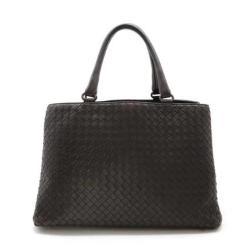 Bottega Veneta Vintage Pre-owned Laeder handvskor Brown, Dam