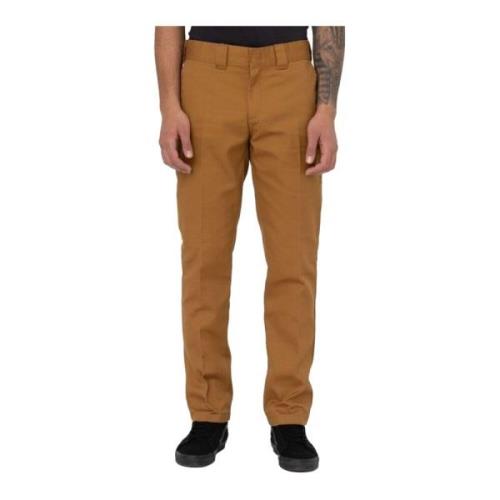 Dickies Slim Fit Chino/Stadsbyxor Brown, Herr