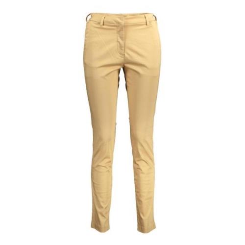 Gant Beige Chino Byxor, Stilfull Herruppgradering Beige, Herr