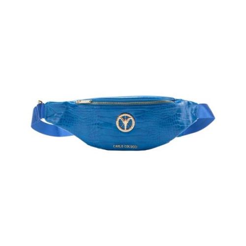 Carlo Colucci Belt Bags Blue, Unisex