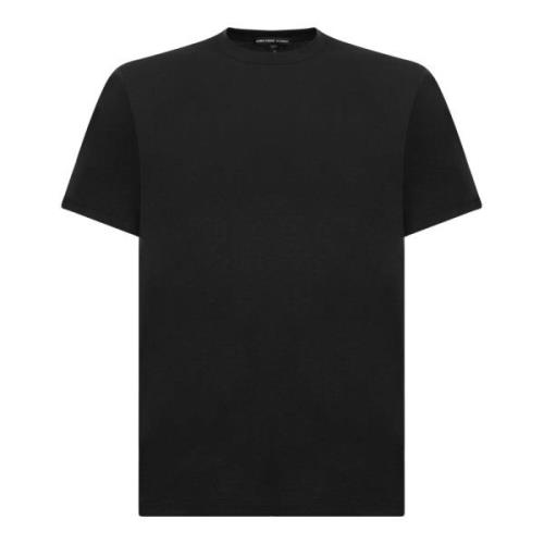 James Perse Svart Crewneck T-shirts och Polos Black, Herr