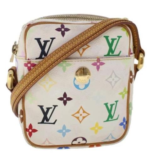 Louis Vuitton Vintage Pre-owned Canvas louis-vuitton-vskor White, Dam