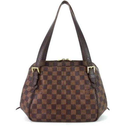 Louis Vuitton Vintage Pre-owned Canvas louis-vuitton-vskor Brown, Dam