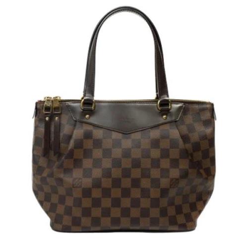 Louis Vuitton Vintage Pre-owned Canvas louis-vuitton-vskor Brown, Dam