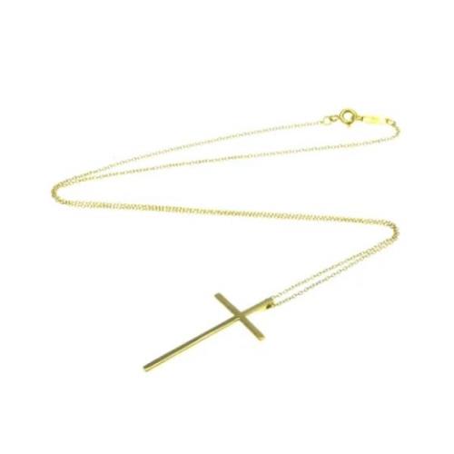 Tiffany & Co. Pre-owned Pre-owned Guld halsband Yellow, Dam