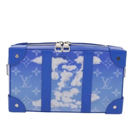 Louis Vuitton Vintage Pre-owned Canvas louis-vuitton-vskor Blue, Dam