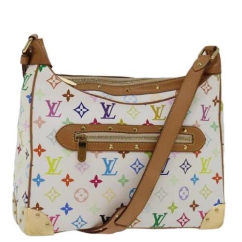 Louis Vuitton Vintage Pre-owned Canvas louis-vuitton-vskor White, Dam