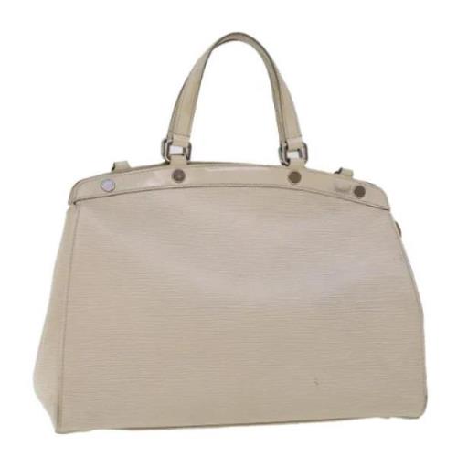 Louis Vuitton Vintage Pre-owned Laeder louis-vuitton-vskor Beige, Dam