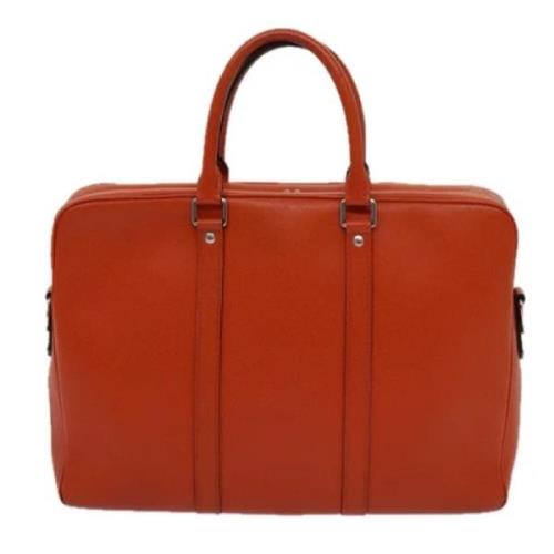 Louis Vuitton Vintage Pre-owned Laeder louis-vuitton-vskor Orange, Dam