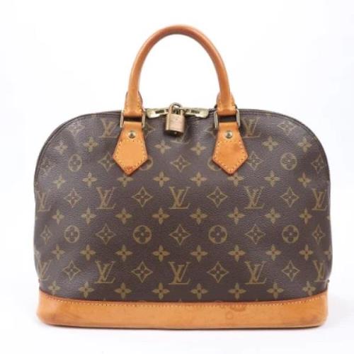 Louis Vuitton Vintage Pre-owned Laeder handvskor Brown, Dam