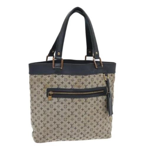 Louis Vuitton Vintage Pre-owned Canvas louis-vuitton-vskor Blue, Dam