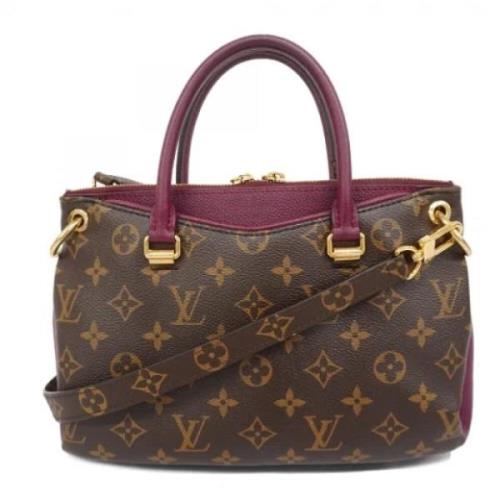 Louis Vuitton Vintage Pre-owned Canvas louis-vuitton-vskor Brown, Dam