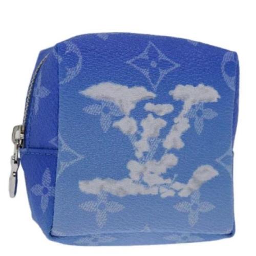 Louis Vuitton Vintage Pre-owned Canvas louis-vuitton-vskor Blue, Dam