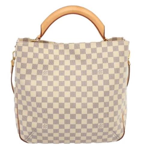 Louis Vuitton Vintage Pre-owned Canvas louis-vuitton-vskor White, Dam