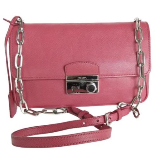 Prada Vintage Pre-owned Laeder prada-vskor Pink, Dam