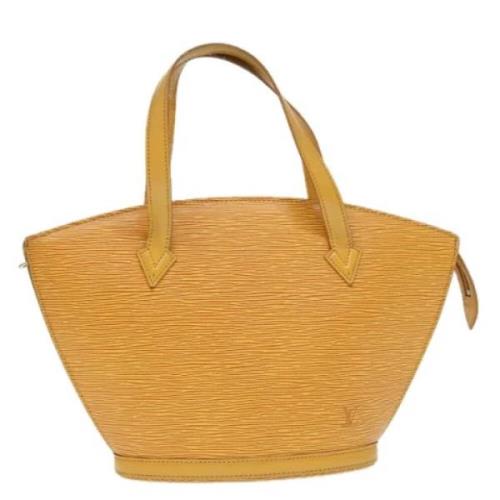 Louis Vuitton Vintage Pre-owned Laeder louis-vuitton-vskor Yellow, Dam