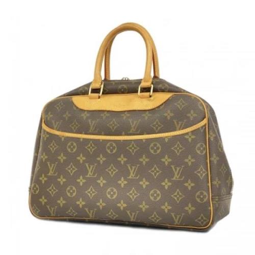 Louis Vuitton Vintage Pre-owned Tyg louis-vuitton-vskor Brown, Dam