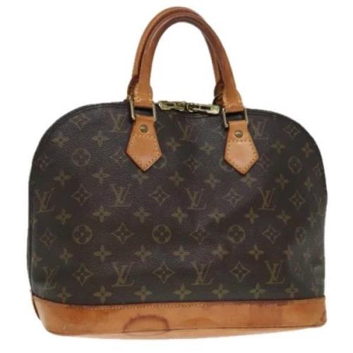 Louis Vuitton Vintage Pre-owned Canvas handvskor Brown, Dam