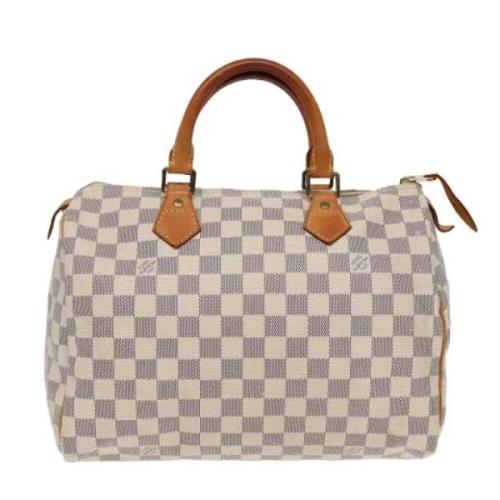 Louis Vuitton Vintage Pre-owned Canvas louis-vuitton-vskor White, Dam