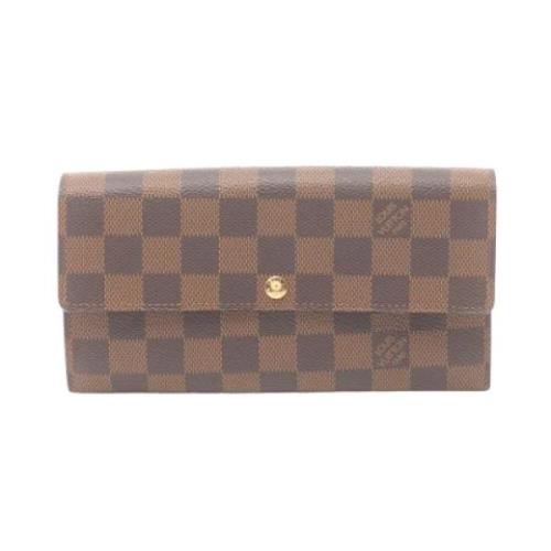 Louis Vuitton Vintage Pre-owned Laeder plnbcker Brown, Dam