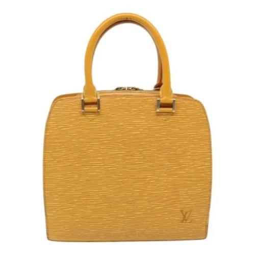 Louis Vuitton Vintage Pre-owned Laeder louis-vuitton-vskor Yellow, Dam